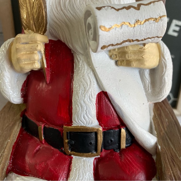 Christmas Santa On Rocking Chair - Picture 8 of 11